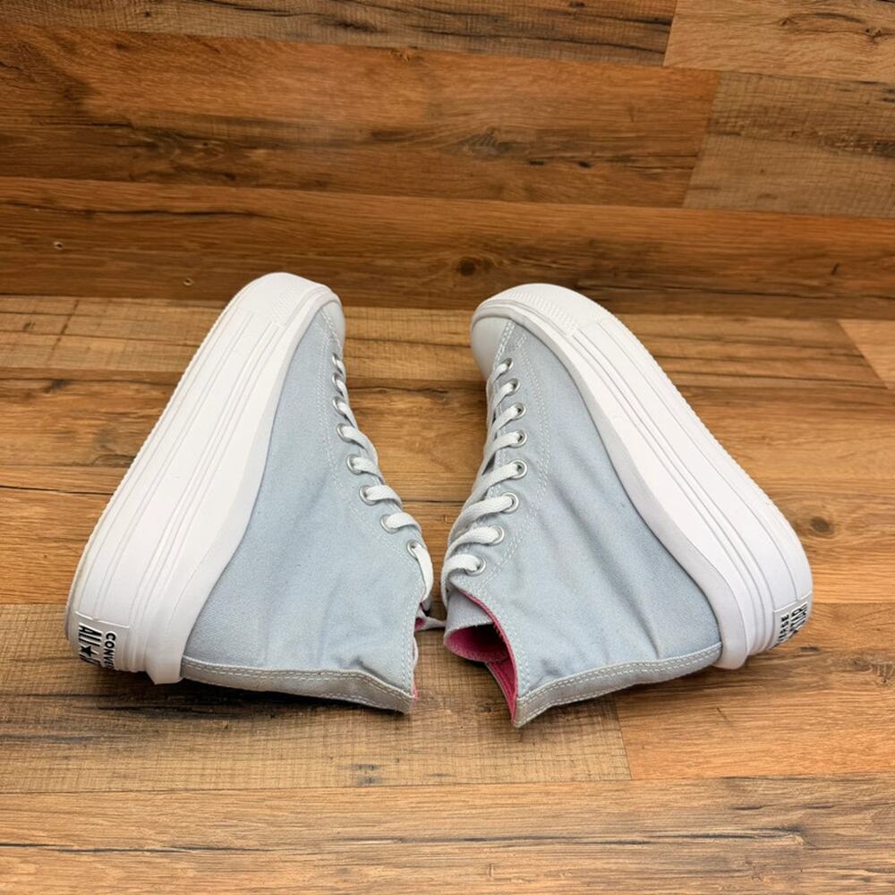 Converse Chuck Taylor All Star size 11 gray Platform Canvas sneakers - Picture 6 of 7